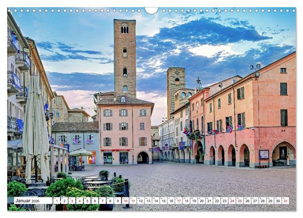Produktbild: Piemont - Norditaliens stille Sch&ouml;nheit (Wandkalender 2026 DIN A3 quer), CALVENDO Monatskalender
