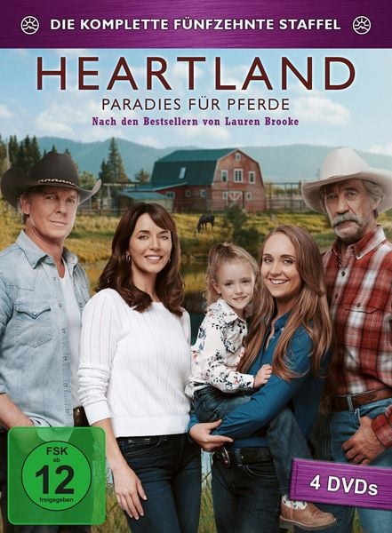 Produktbild: Heartland - Paradies f&uuml;r Pferde - Staffel 15 [4 DVDs]