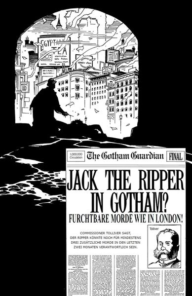 Produktbild: Batman Noir: Gotham by Gaslight - Eine Batman-Geschichte im Viktorianischen Zeitalter