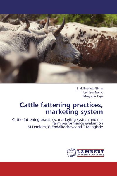 Produktbild: Cattle fattening practices, marketing system