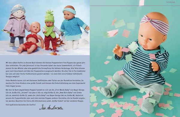 Produktbild: Puppenkleidung durch die Jahreszeiten (kreativ.kompakt.)
