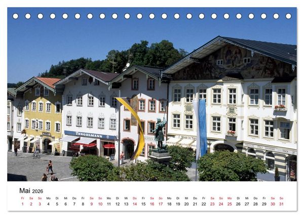 Produktbild: Bad T&ouml;lz - Perle an der Isar (Tischkalender 2026 DIN A5 quer), CALVENDO Monatskalender