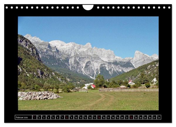 Produktbild: Der Norden Albaniens (Wandkalender 2026 DIN A4 quer), CALVENDO Monatskalender