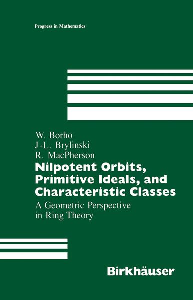 Produktbild: Nilpotent Orbits, Primitive Ideals, and Characteristic Classes