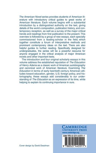 Produktbild: New Essays on The Education of Henry Adams