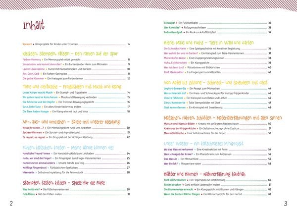 Produktbild: Krippenkinder in Aktion - 10 tolle Mini-Projekte