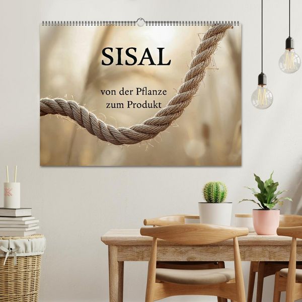 Produktbild: SISAL - von der Pflanze zum Produkt (Wandkalender 2027 DIN A2 quer), CALVENDO Monatskalender