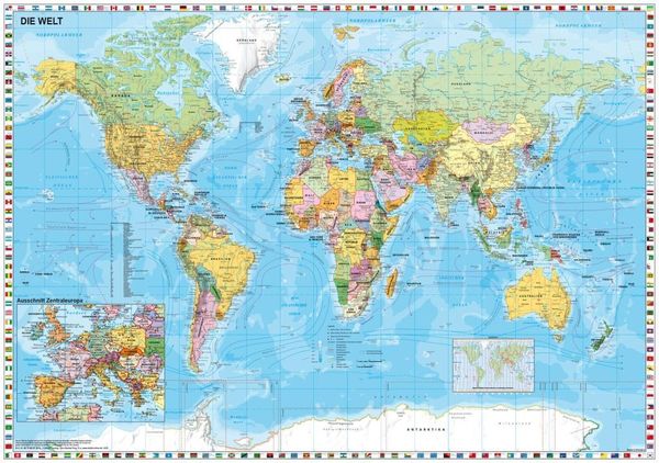 Schmidt Spiele - Die Welt, 1500 Teile