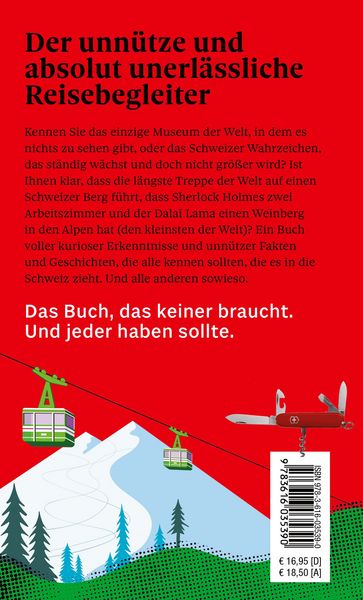 Produktbild: DUMONTs Unn&uuml;tzes Reisewissen Schweiz