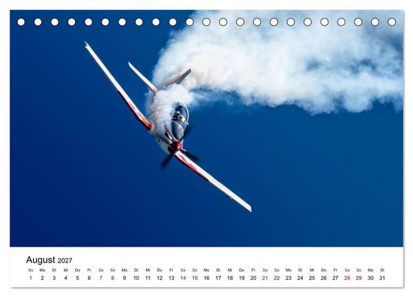 Produktbild: Milit&auml;rflieger (Tischkalender 2027 DIN A5 quer), CALVENDO Monatskalender