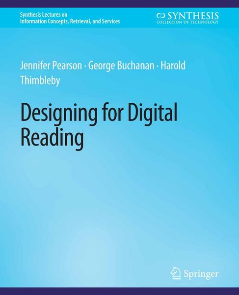 Produktbild: Designing for Digital Reading