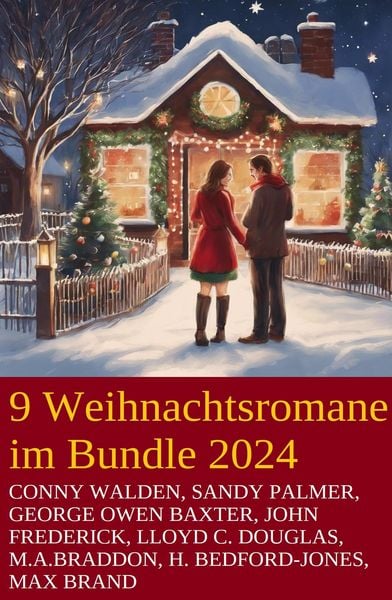 Produktbild: 9 Weihnachtsromane im Bundle 2024