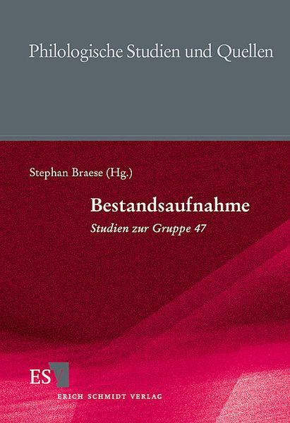 Produktbild: Bestandsaufnahme - Studien zur Gruppe 47