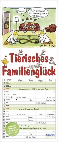 Produktbild: Tierisches Familiengl&uuml;ck 2027