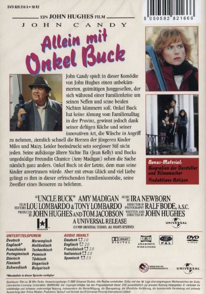Produktbild: Allein mit Onkel Buck