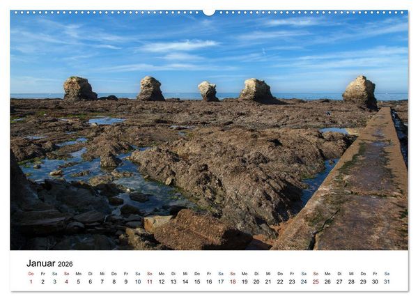 Produktbild: Vend&eacute;e - Bilder von der C&ocirc;te de Lumi&egrave;re (Wandkalender 2026 DIN A2 quer), CALVENDO Monatskalender