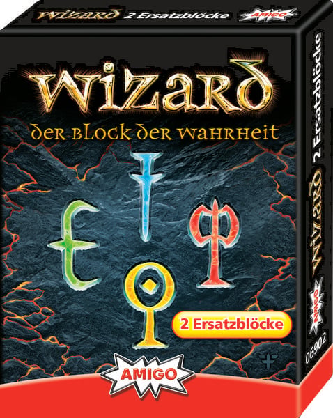 Produktbild: Wizard - der Block der Wahrheit, 2 Ersatzbl&ouml;cke (Spiel-Zubeh&ouml;r)