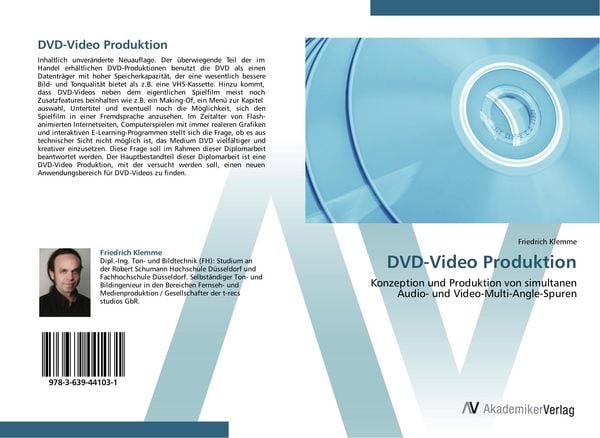 Produktbild: DVD-Video Produktion