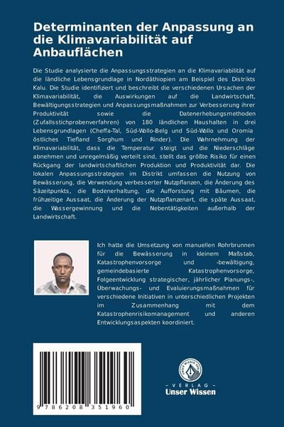 Produktbild: Determinanten der Anpassung an die Klimavariabilit&auml;t auf Anbaufl&auml;chen