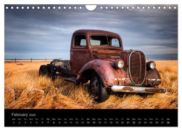 Produktbild: Classic Automotive Rust (Wall Calendar 2026 DIN A4 landscape), CALVENDO 12 Month Wall Calendar