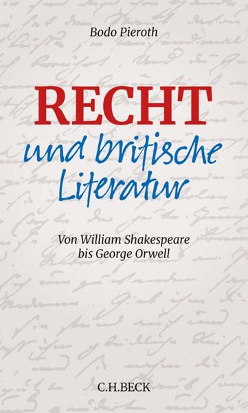 Produktbild: Recht und britische Literatur