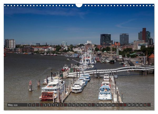 Produktbild: Hamburg.Discover northern Germany&rsquo;s cosmopolitan city (Wall Calendar 2026 DIN A3 landscape), CALVENDO 12 Month Wall Calendar
