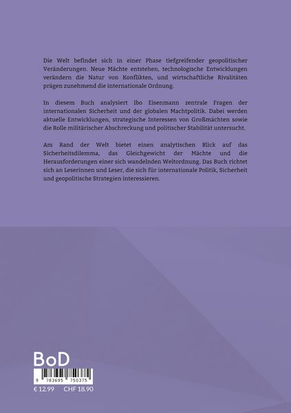 Produktbild: Am Rand der Welt