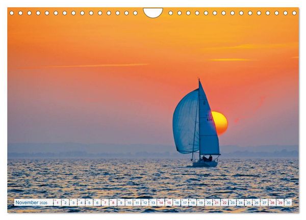 Produktbild: Flensburg Fjord (Wandkalender 2026 DIN A4 quer), CALVENDO Monatskalender
