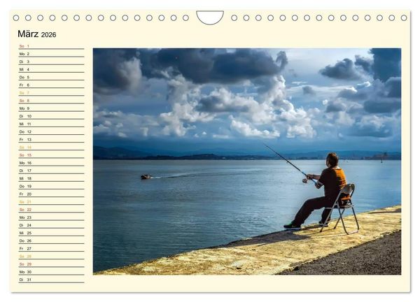 Produktbild: Angeln - meine Leidenschaft (Wandkalender 2026 DIN A4 quer), CALVENDO Monatskalender