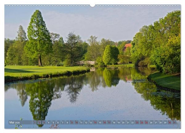 Produktbild: Das Steinfurter Bagno im Wandel der Jahreszeiten (hochwertiger Premium Wandkalender 2026 DIN A2 quer), Kunstdruck in Hochglanz
