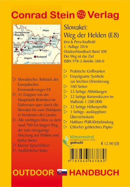 Produktbild: Slowakei: Weg der Helden (E8)