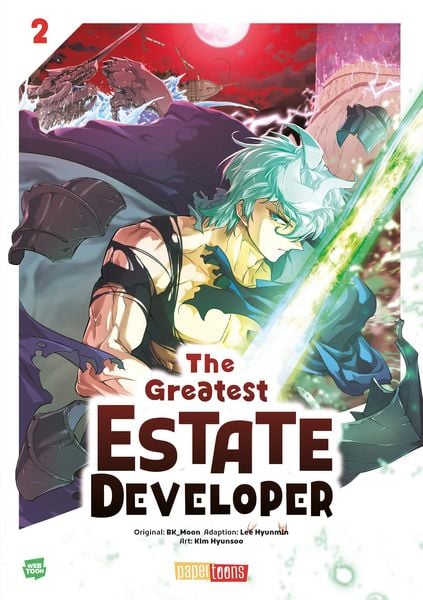 The Greatest Estate Developer 02, Taschenbuch von BK Moon, Papertoons, 978-3-9895014-4-7