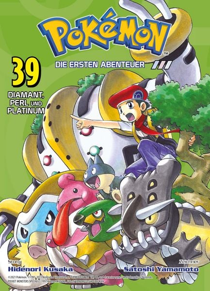 Produktbild: Pok&eacute;mon - Die ersten Abenteuer, Band 39 - Diamant, Perl und Platinum