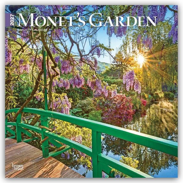 Produktbild: Monet's Garden &ndash; Monets Garten 2027 &ndash; 16-Monatskalender