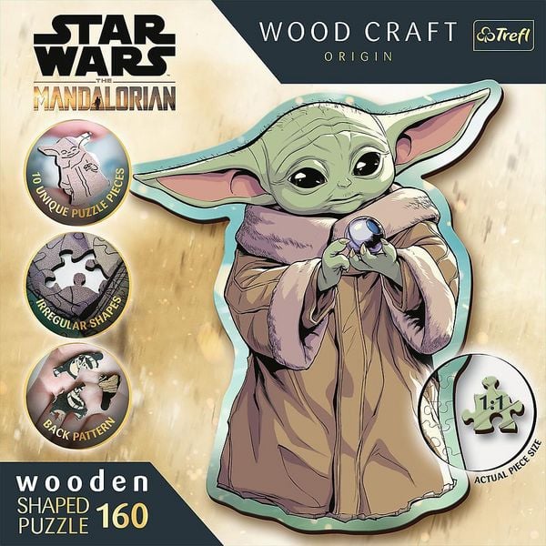 Produktbild: Holz Puzzles - "160" - Star Wars The Mandalorian Joda