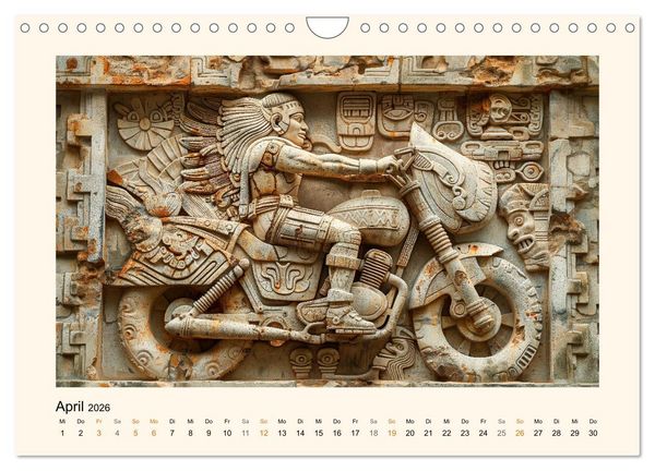 Produktbild: Die Maya und ihre Geheimnisse (Wandkalender 2026 DIN A4 quer), CALVENDO Monatskalender