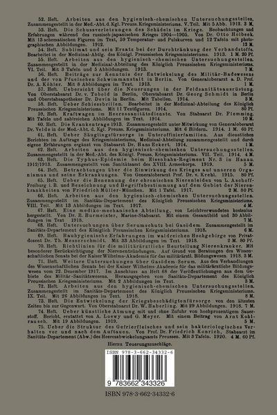 Produktbild: Die Kriegschirurgie des Jahres 1917