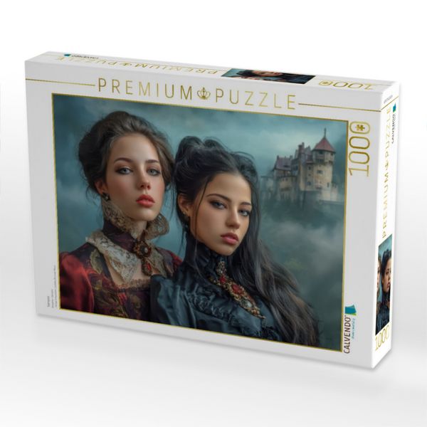 Produktbild: CALVENDO Puzzle Vampire | 1000 Teile Lege-Gr&ouml;&szlig;e 64x48cm Foto-Puzzle f&uuml;r gl&uuml;ckliche Stunden