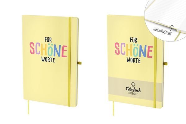 Produktbild: Notizbuch A5 Gelb