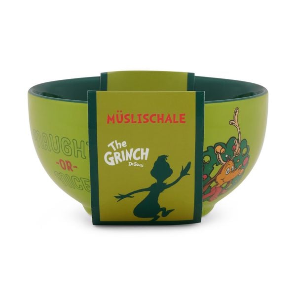 Produktbild: M&uuml;slischale Naughty or Nice, Grinch