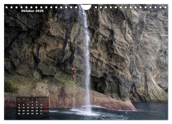 Produktbild: Abenteuer Canyoning (Wandkalender 2026 DIN A4 quer), CALVENDO Monatskalender