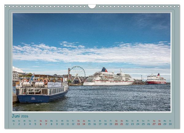 Produktbild: HELSINKI CITY (Wandkalender 2026 DIN A3 quer), CALVENDO Monatskalender