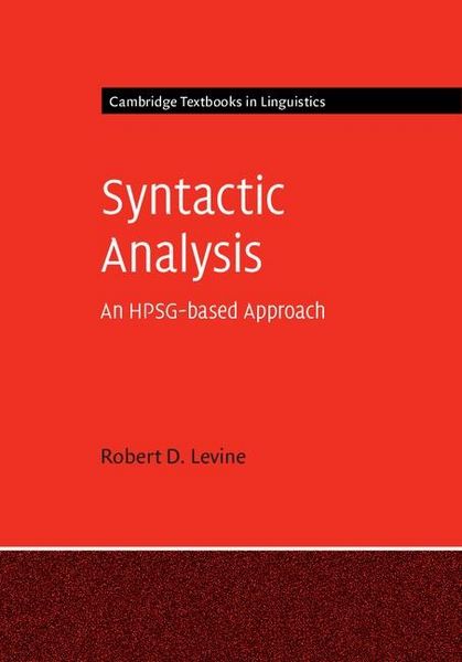 Produktbild: Syntactic Analysis