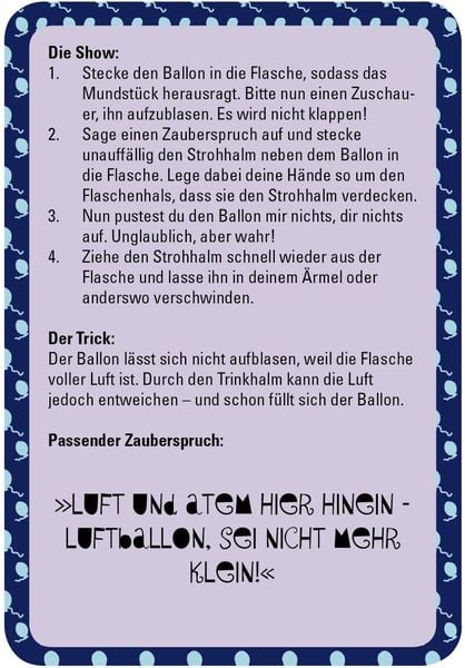 Produktbild: 50 tolle Zaubertricks f&uuml;r kleine Magier