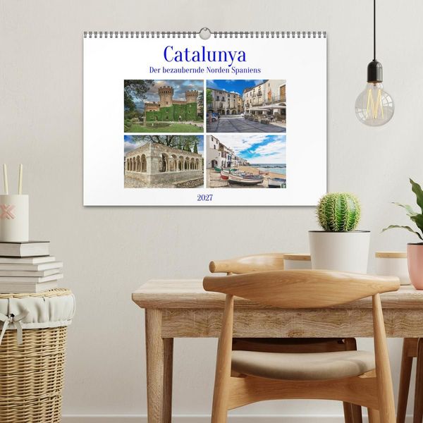 Produktbild: Catalunya, der bezaubernde Norden Spaniens (Wandkalender 2027 DIN A3 quer), CALVENDO Monatskalender