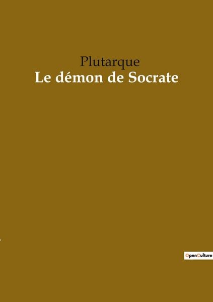 Produktbild: Le d&eacute;mon de Socrate