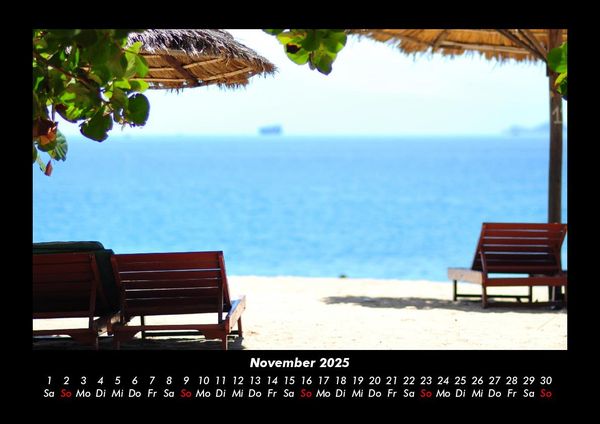 Produktbild: Urlaubsparadies 2025 Fotokalender DIN A3