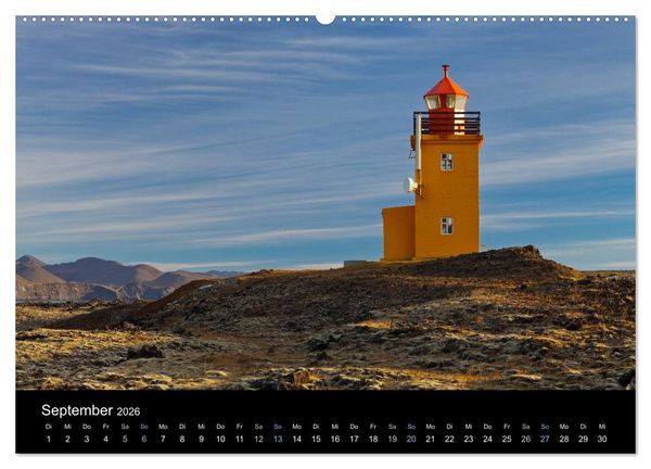 Produktbild: Leuchtt&uuml;rme in aller Welt 2026 (hochwertiger Premium Wandkalender 2026 DIN A2 quer), Kunstdruck in Hochglanz