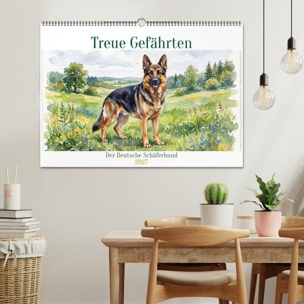 Produktbild: Treue Gef&auml;hrten (Wandkalender 2027 DIN A2 quer), CALVENDO Monatskalender