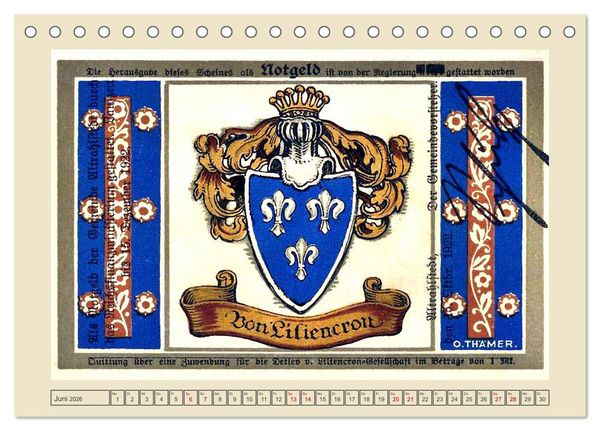 Produktbild: Gru&szlig; aus Alt-Rahlstedt (Tischkalender 2026 DIN A5 quer), CALVENDO Monatskalender